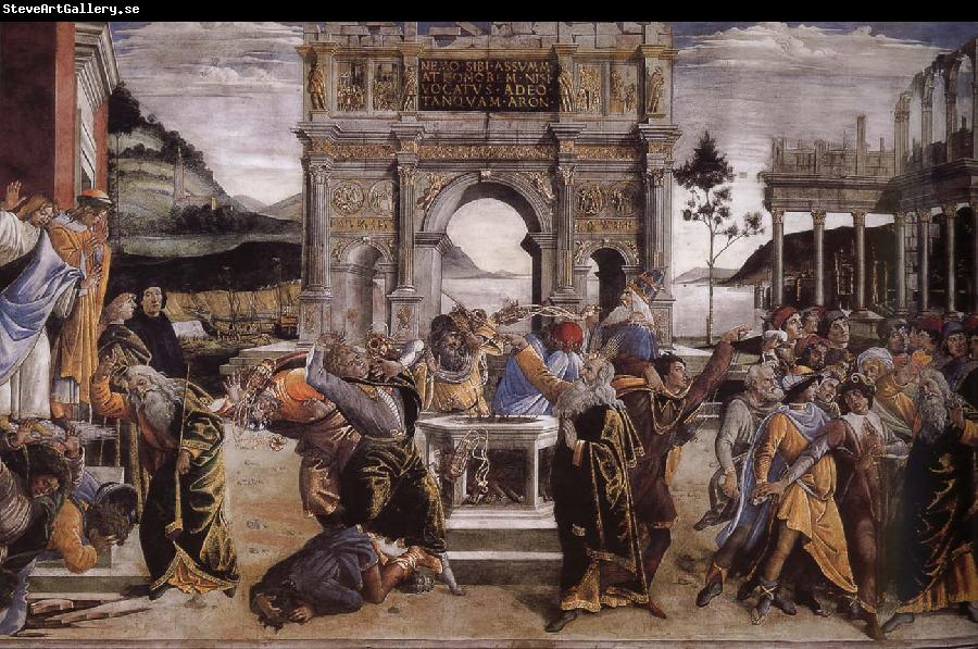 Sandro Botticelli Kola punishment